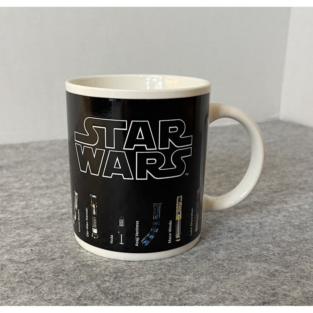 Star Wars Light Saber MAGIC Mug HEAT COLOR REACTION CHANGE Various SABER COLORS